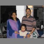 Mona, Rajiv and little Ishita
