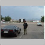 Puneet and his Vette on Route 66