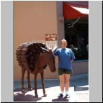 Burro Alley in Santa Fe, NM