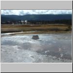 The geyser area